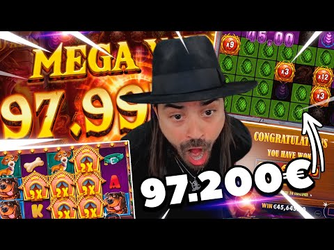 ROSHTEIN Record win 100.000 € on Dragon Fall slot – Top 5 Best Wins of Stream