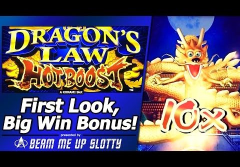 Dragon’s Law Hot Boost Slot – Mega Big Win, New Version with Multipliers, First Look!