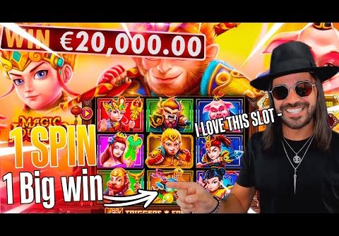 ROSHTEIN Mega win 20.000 € on new slot Magic Journey – Top 5 Best Wins of Stream