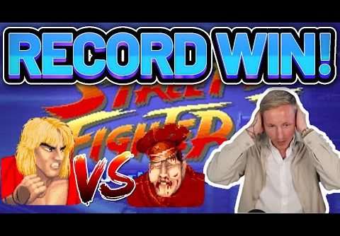 RECORD WIN! Street Fighter II BIG WIN – NEW CASINO SLOT FROM NETENT