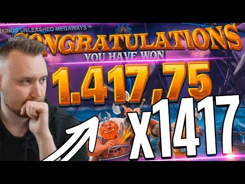 ClassyBeef Win x1417 on Viking unleashed slot – Mega Win in casino online