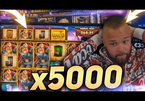 ClassyBeef Record Win 20.000€ on Viking unleashed slot – TOP 5 Biggest wins of the week