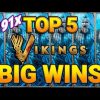 🤩Crazy record win 3919x! Big wins Vikings Slot 🔴ONLINECASINOPOLICE