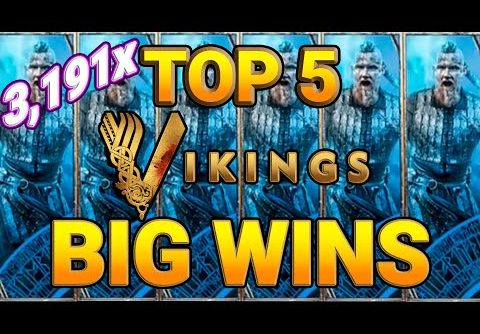 🤩Crazy record win 3919x! Big wins Vikings Slot 🔴ONLINECASINOPOLICE