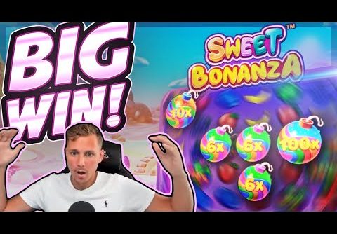 HUGE WIN!!! Sweet Bonanza BIG WIN!! Online Slot from CasinoDaddy Live Stream