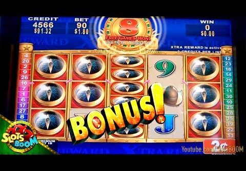 HUGE WIN !!! BONUS Quest for Riches 2c Konami Slot