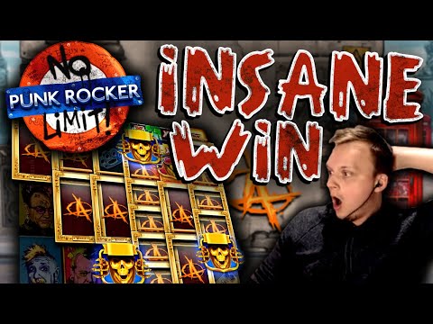 MASSIVE WIN on Punkrocker Slot Bonus Buy Feature!!