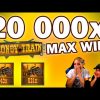 MONEY TRAIN 20 000X, BIGGEST WIN EVER ON THIS SLOT??!