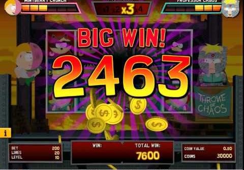 South Park: Reel Chaos – NEW SLOT MACHINE – Bonus game MEGA WIN