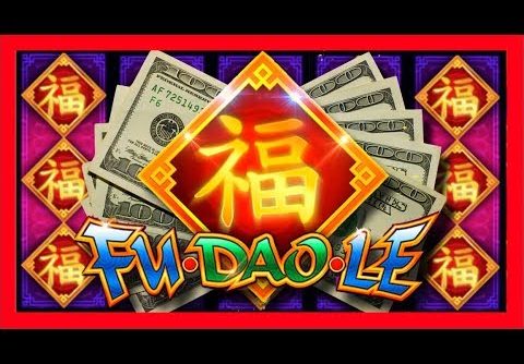 FIRST SPIN MASSIVE WIN! RECORD WIN For SDGuy on Fu Dao Le Slot Machine Bonus!