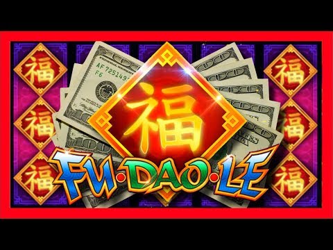 FIRST SPIN MASSIVE WIN! RECORD WIN For SDGuy on Fu Dao Le Slot Machine Bonus!