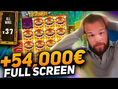 Streamer Record win 54.000€ on Tiki Tumble slot – TOP 5 Mega wins of the week