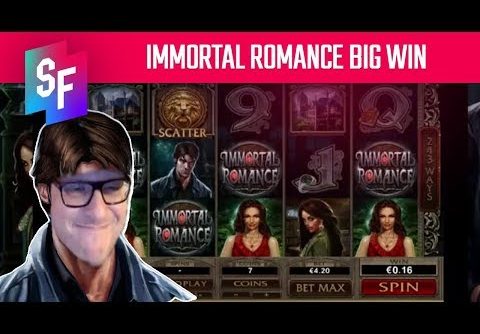 Immortal Romance Slot Big Win For Spin Ninja