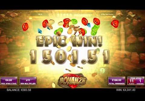 Bonanza Slot By Big Time Gaming – x1057 Mega Win
