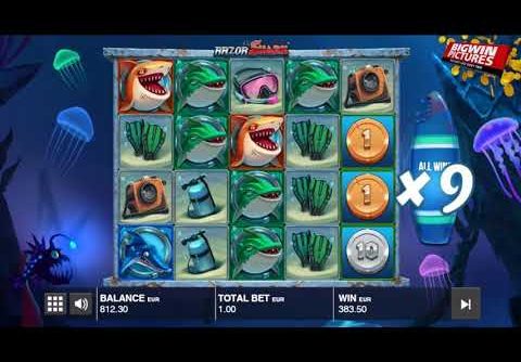 Razor Shark Slot – Free Spins MEGA WIN!