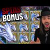 ROSHTEIN Record Win on Rise of Merlin slot (6 RETRIGGERS) – TOP 5 Mega wins of the week