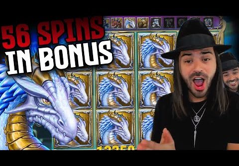 ROSHTEIN Record Win on Rise of Merlin slot (6 RETRIGGERS) – TOP 5 Mega wins of the week