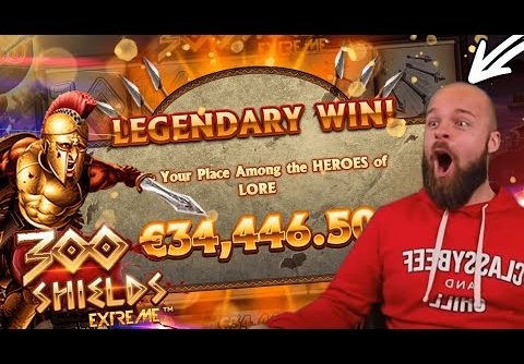 ClassyBeef Legendary Win 35.000€ on 300 shields extreme slot – TOP 5 Biggest wins of the week