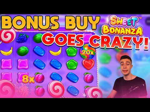 SWEET BONANZA BONUS BUY GOES CRAZY! | ONLINE CASINO SLOT BIG WIN