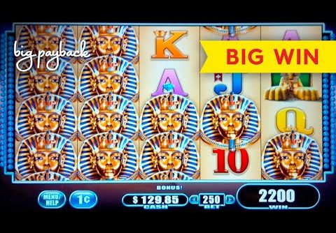 Great Tutankhamen’s Mysteries Slot – BIG WIN RETRIGGER BONUS!