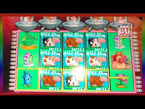 ** SUPER BIG WIN ON CLASSIC INVADERS AT CHICKEN RANCH CASINO ** SLOT LOVER **