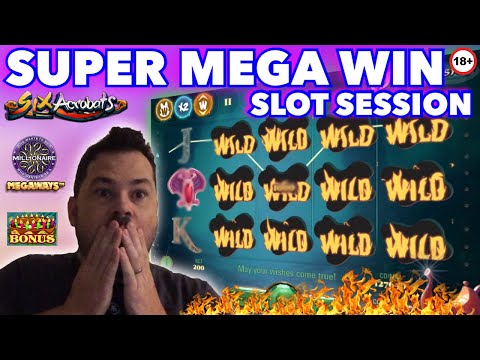 CASINO SLOT SESSION ! 🚨 BONUSES & MEGA WIN !! Wish master millionaire cashapillar & more