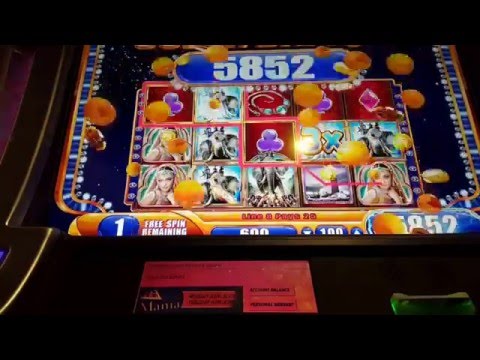 Alexander the Great WMS Slot machine bonus Super Big Win!!!!!
