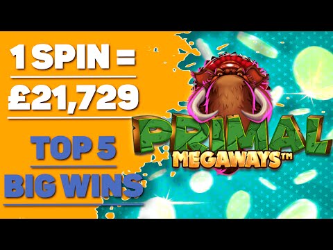 🔥MUST SEE🔥 Primal Megaways slot Big Wins | Online Casino Jackpots | Biggest Insane Win Real Money