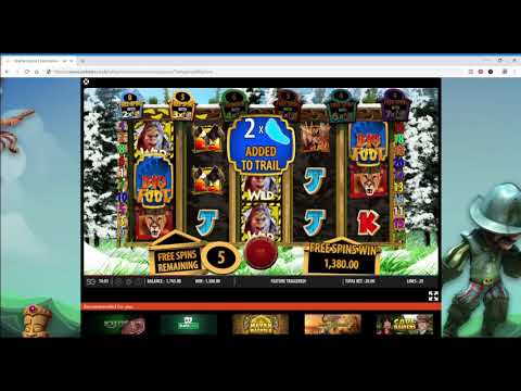 The Legend Of Bigfoot Slot Super Mega Win – Free Spins £20 Spins