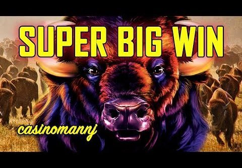 LOTS OF EAGLES! 🤑 SUPER BIG WIN!! – 🐂BUFFALO GRAND Slot 🐂-Slot Machine Bonus