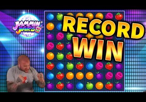 RECORD WIN!!! Jammin Jars Huge Win – BIG WIN on Online Slots from MrGambleSlots