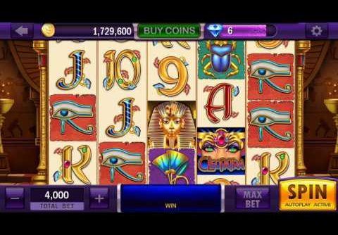 Cleopatra – O Slots 🎰 Android Gameplay Vegas Casino Slot Jackpot Big Mega Wins Spins