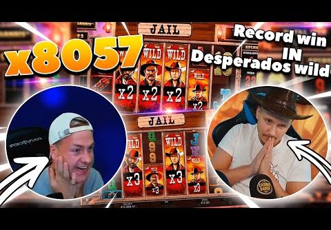 Streamer mega win x8057  in Desperados Wild – Top 5 Big wins in casino slot