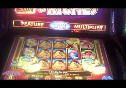 Roaring Riches Slot Machine BIG WIN Bonus