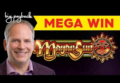 IT FINALLY HAPPENED! Mayan Sun Slot – MEGA WIN BONUS!