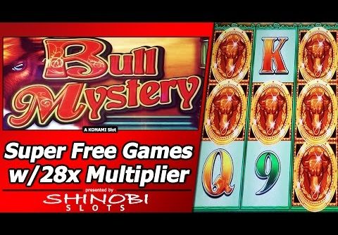 Bull Mystery Slot – Super Free Games, Big Win with 28x Multiplier!