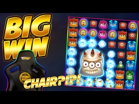 CHAIRS BIG WIN!! Reactoonz BIG WIN – Casino Slots from Casinodaddys live stream