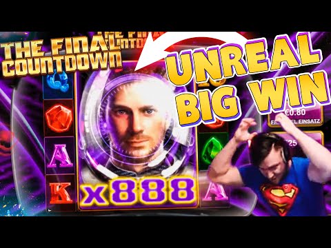 Streamer Record win on Final Countdown – Top 5 Big wins in casino slot