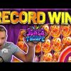 RECORD WIN! Joker Troupe Big win – HUGE WIN on Casino slot Casinodaddy LIVE STREAM