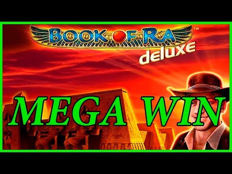 Book of Ra Deluxe slot – FULL SCREEN MEGA WIN!!