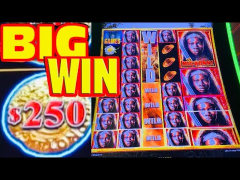 The WALKING DEAD 2 slot machine BIG WINS and Dollar Storm MEGA WIN!