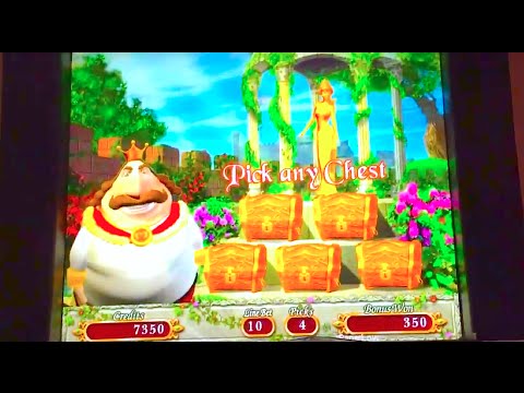 SUPER BIG WIN!! LIVE PLAY “KING MIDAS” Slot Machine Bonus (MAX BET!)