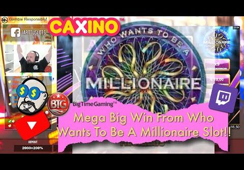 Mega Big Win From Who Wants To Be A Millionaire Slot!!