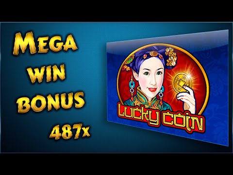 Lucky Coin mega win bonus 487X. Amatic online slot