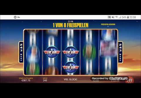 SUPER MEGA WIN ON TOP GUN Slot – 25.900 €