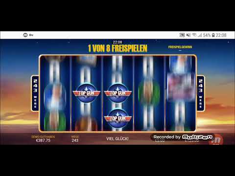 SUPER MEGA WIN ON TOP GUN Slot – 25.900 €