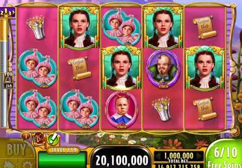 WIZARD OF OZ: MUNCHKINLAND Video Slot Game with a “MEGA WIN” FREE SPIN BONUS