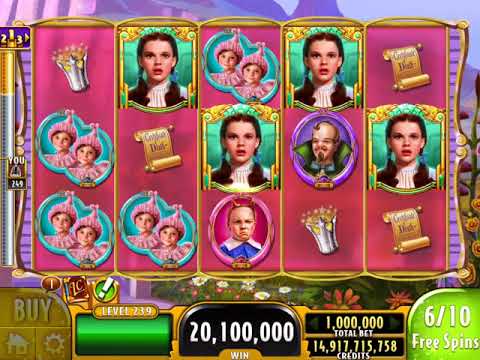 WIZARD OF OZ: MUNCHKINLAND Video Slot Game with a “MEGA WIN” FREE SPIN BONUS