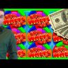 BIG WIN!!! LIVE PLAY on Super Blast Wheel Slot Machine with Bonuses