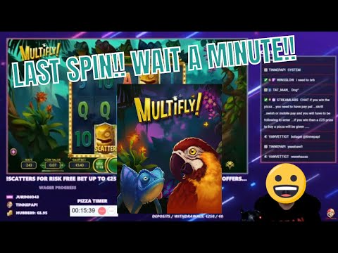 NEW Multifly from Yggdrasil!! Mega Win in bonus game